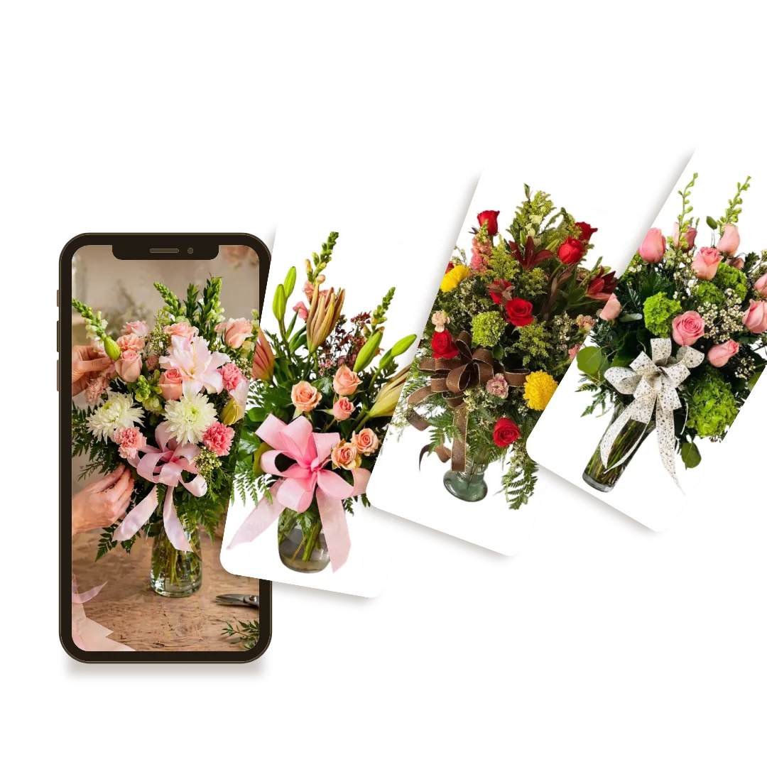 Premium Mother's Day floral arrangements with pink roses and elegant bouquets - Paradise Flowers Conroe TX
